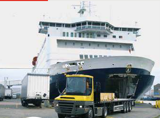 KVSA RoRo terminal in Ijmuiden